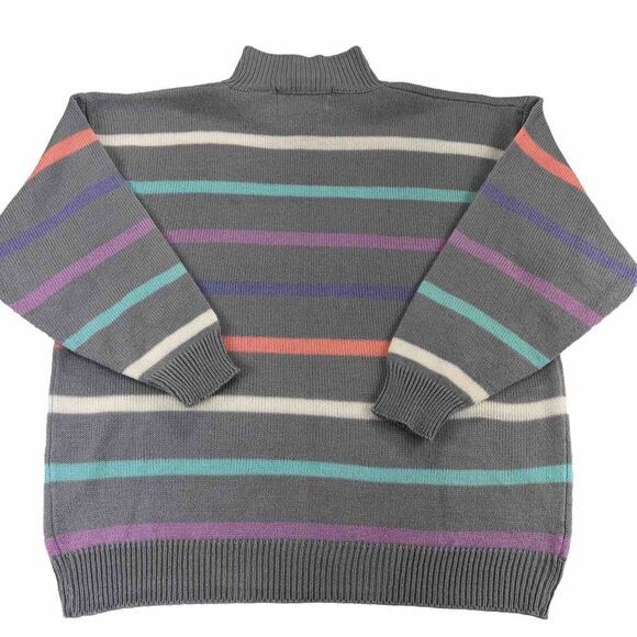 Vintage Rubel Fashions womens sweater Basic Line XL Pullover 3/4 Sleeve Boho Y2K - Picture 14 of 16